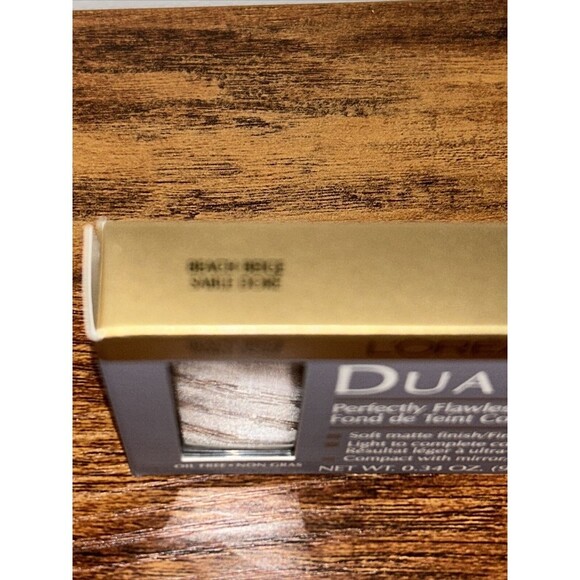 3x L'oreal Powder Foundation Dualite Perfectly Flawless, Beach Beige, 0.34 Oz - Picture 5 of 7